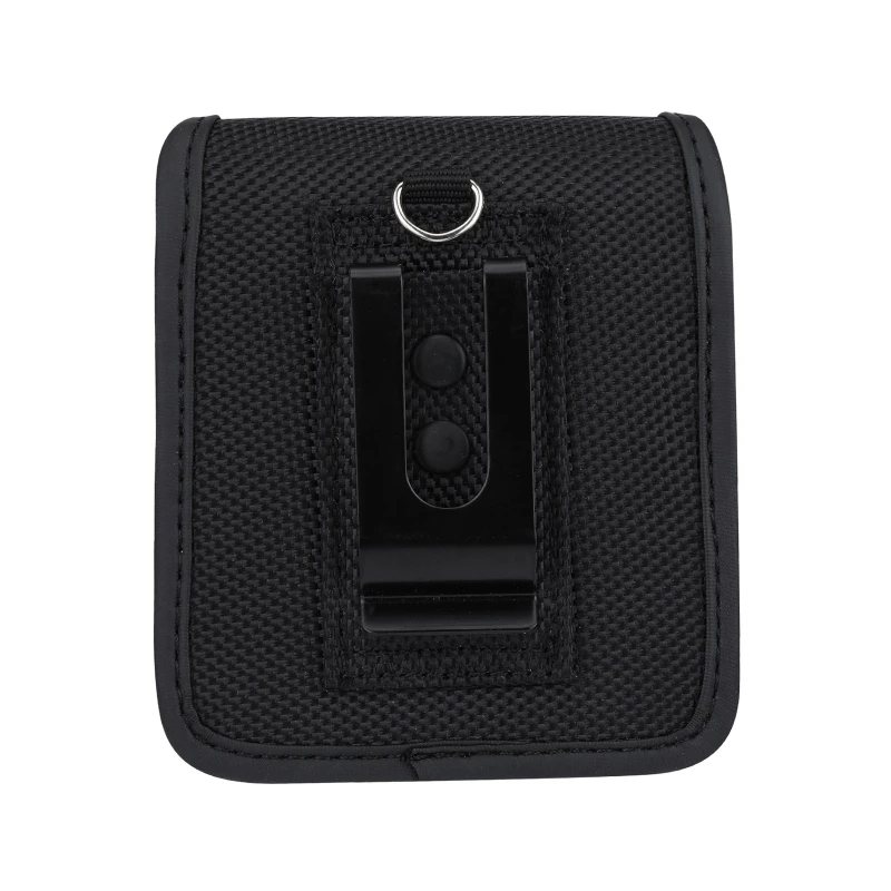 Multifunction Black Oxford Cloth Belt Pouch Phone Case Cover Belt Clip Waist Bag Riding Pouch for Flip/Z Flip/Razr 5G