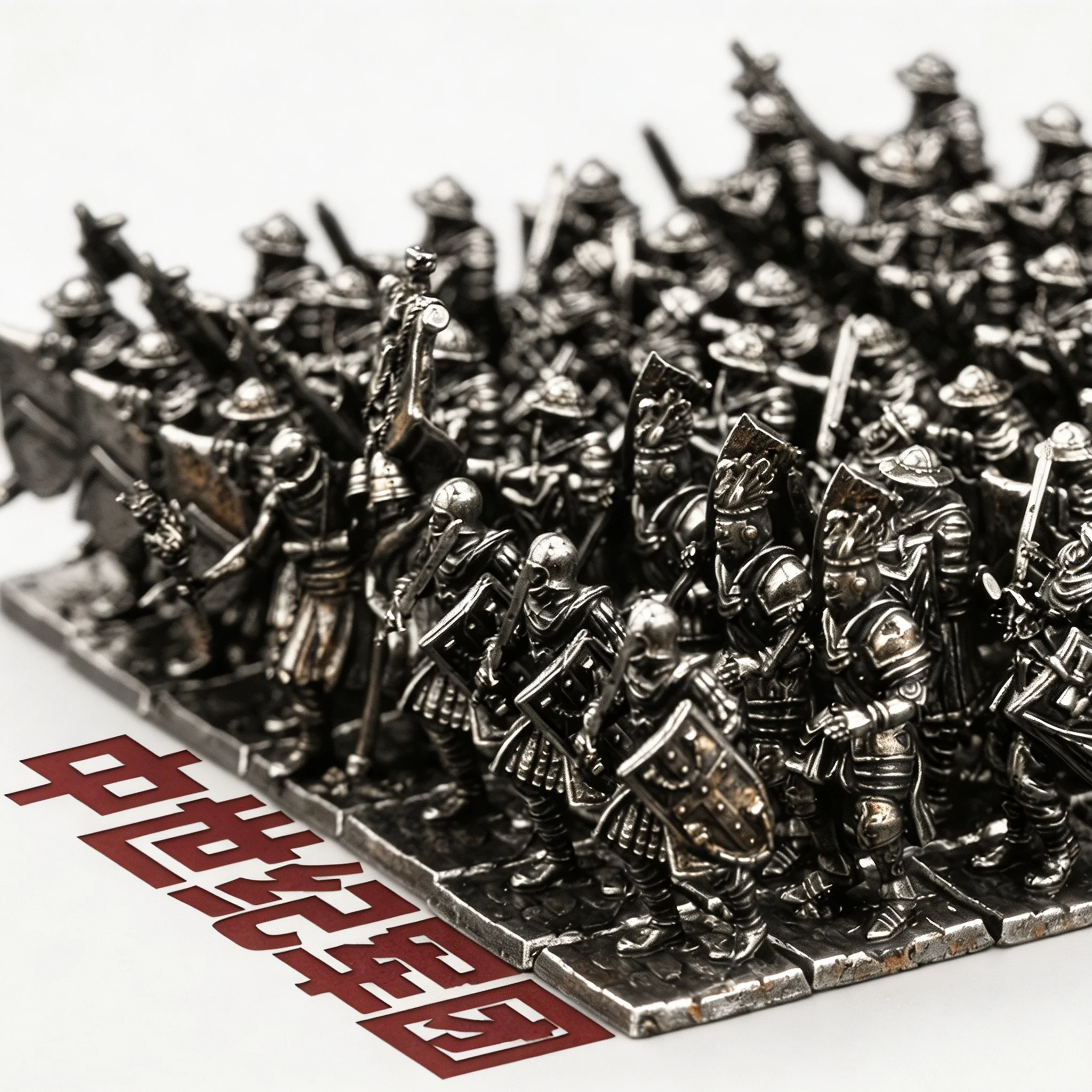 Medieval Armies Alloy Medieval Legion Soldier Miniature Paintable War Chess Figure Tabletop Game Collection Gift Home Ornament