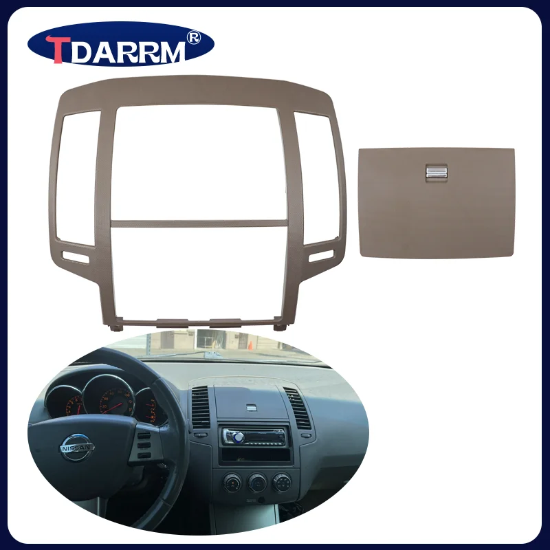For Nissan Altima 2005 to 2006 Third Generation Facelift Center Dash Radio Bezel Decorative Wearproof Replacement view 3