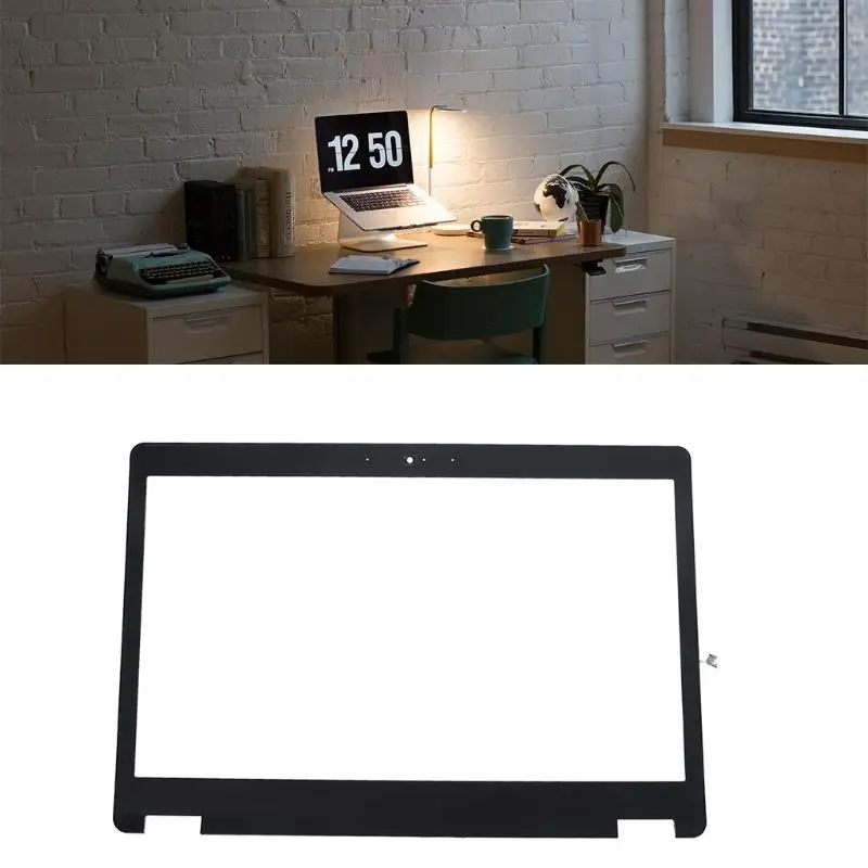 652F 09R00F for Dell E5480 5480 Screen Bezel LCD Front Bezel Cover Brand New Black Frame 13.15x9.06in