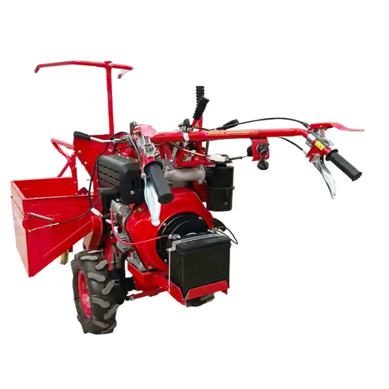Mini Farm Sweet Corn Harvester Low Price Combined Maize Corn Harvester with Engine and Gearbox Made in China - Image 5