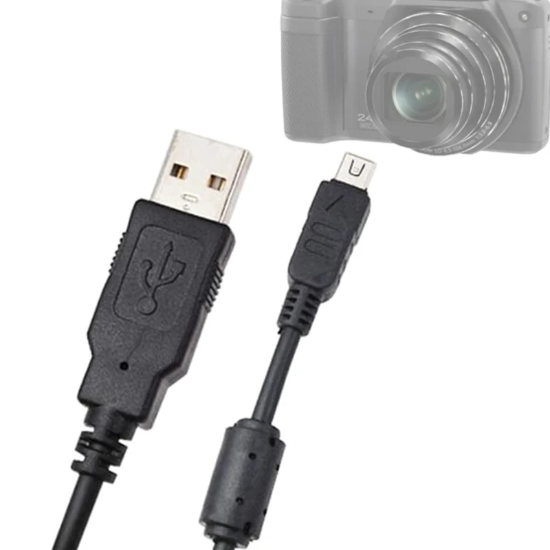 Przewód USB do ładowania danych Przewód 12-pinowy do Olympus CB-USB5/CB-USB6 Zamiennik Drop Shipping