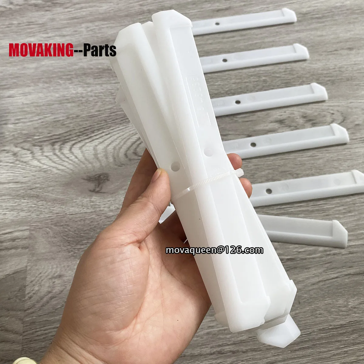 Universal Parts 16Pcs TL046235 46235 Scraper Blade For Taylor Sundae Machine 8752 8757 8756 Ice Cream Machine Replacement