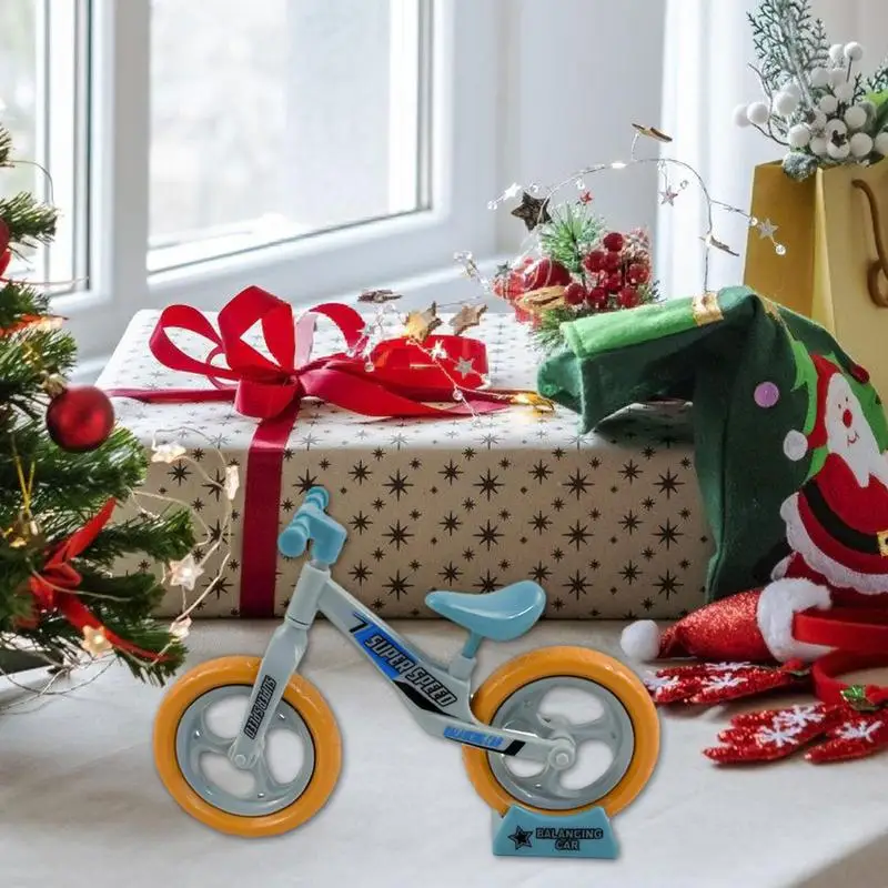 Kit de mini modèle de vélo, jouet de vélo, ensemble de jeu, art créatif, modèles de vélo de doigt, collections miniatures, jouets Fidget