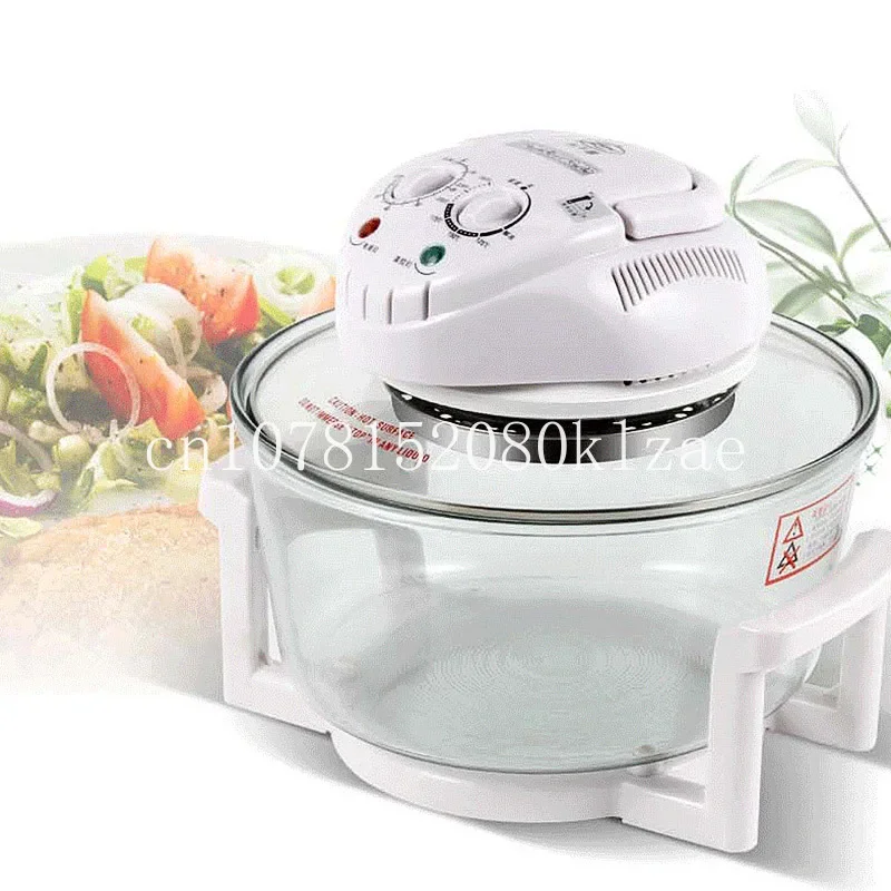 Oven gelombang Ultra inframerah konvensional, penggorengan listrik, Oven Turbo, Oven Halogen, 12l, 1300W