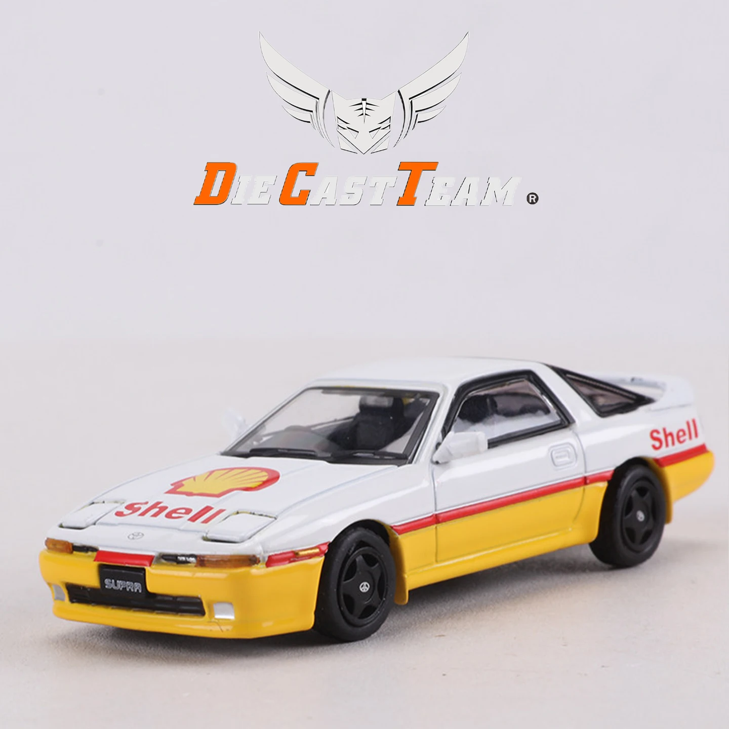 DCT/SHADOW 1/64 1988 Toyota Supra A70 Car Alloy Toys Motor Vehicle