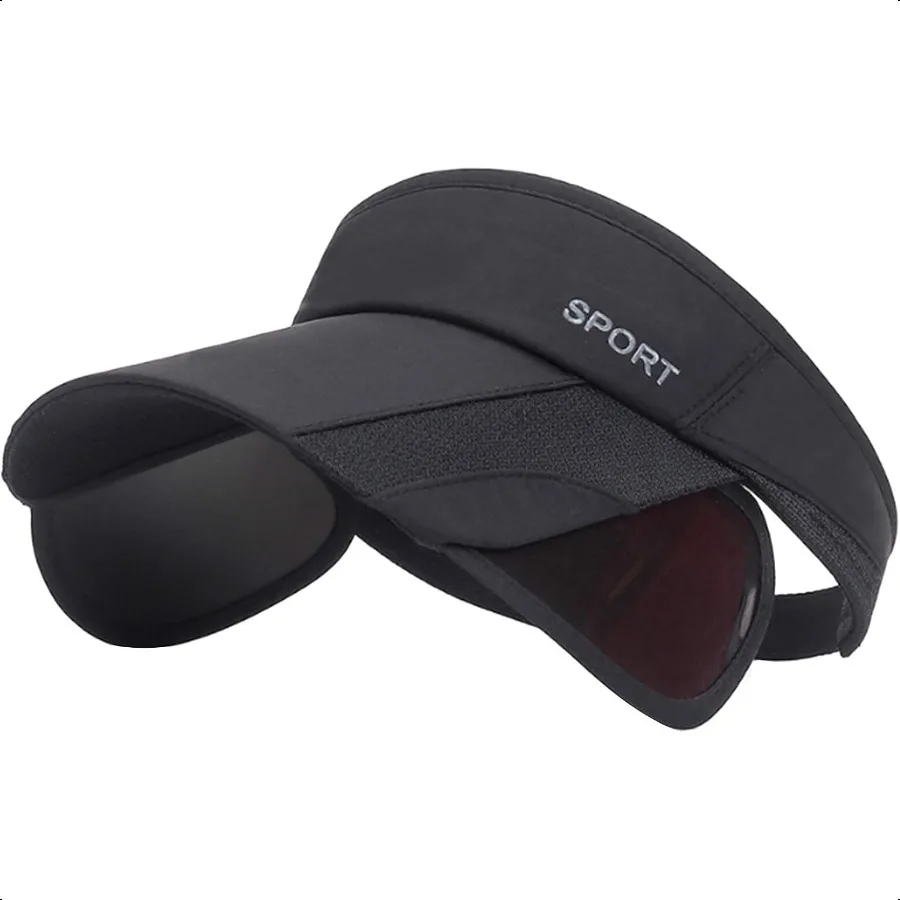 

Summer Sun Visor Hat Women Adjustable Golf Cap with Retractable Brim UV Protection Beach Tennis Sport Hat