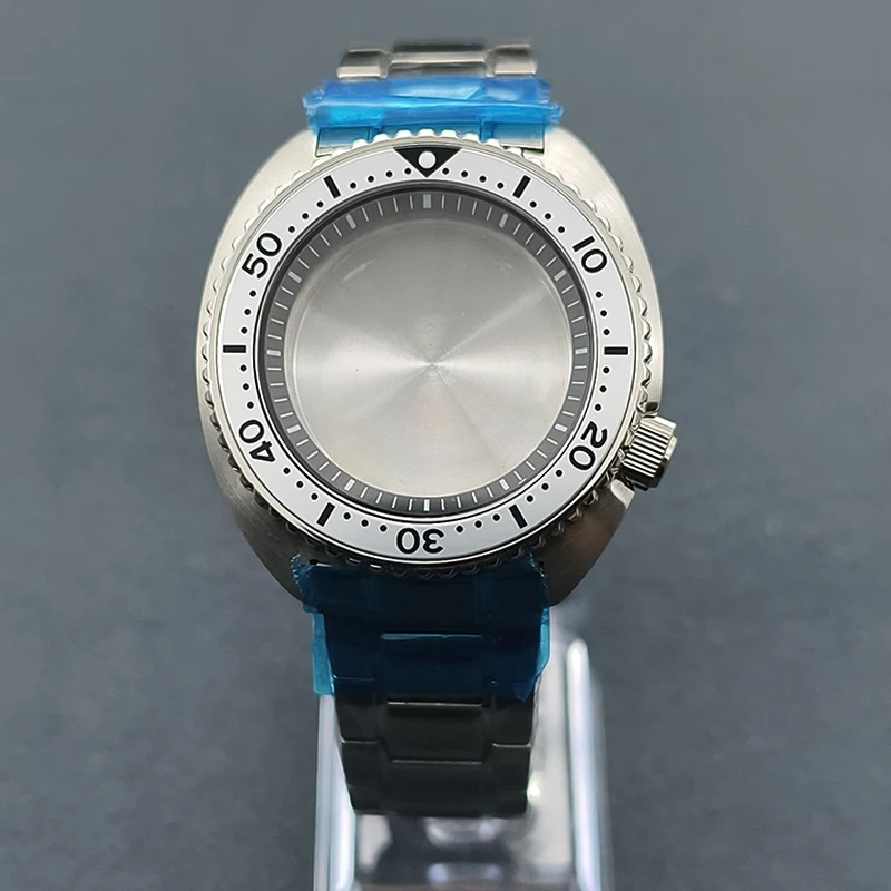 

Корпус Mod 6105 Turtle Abalone, сапфировое стекло, циферблат 28,5 мм, подходит для механизма NH35 NH36 7S26 4R со стальным ремешком