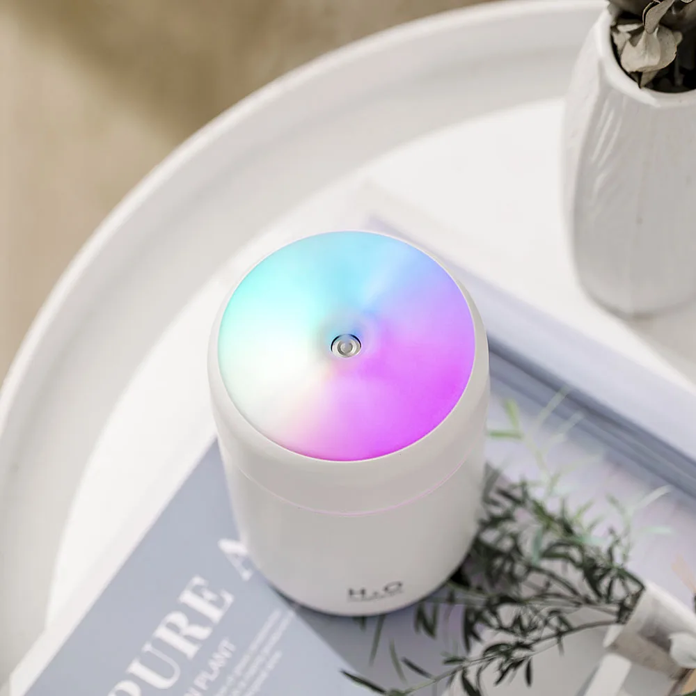 2025 Colorful Air Humidifier Colorful Car Mounted Household Humidifier Cup Dormitory Portable Mini Humidifier Spray image 6