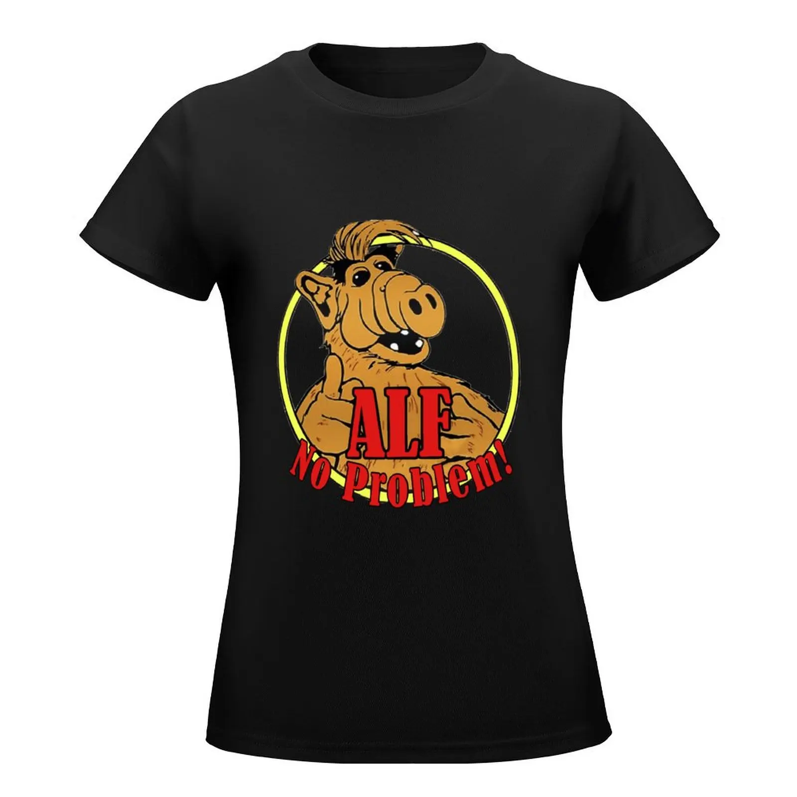 Alf - Gordon Shumway - TV Sitcoms T-Shirt blanks anime clothes plus size tops black t-shirts for Women