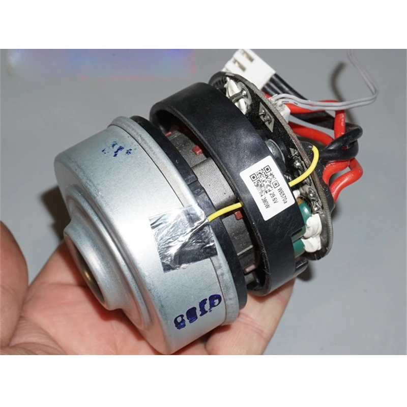 

Used DC29.6V 380W W6570 High power ultra-high speed 3-Phase Brushless dust suction turbine air blower