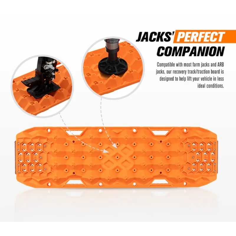 With Steel Plate Bearing 25 Tons Widened Outdoor Off-road Rescue Anti-skid Board Sand Board
