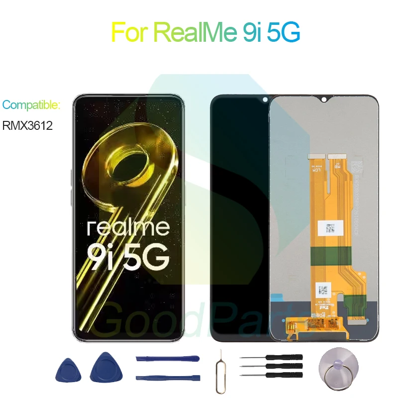 

For RealMe 9i 5G LCD Display Screen 6.6" RMX3612 For RealMe 9i 5G Touch Digitizer Assembly Replacement