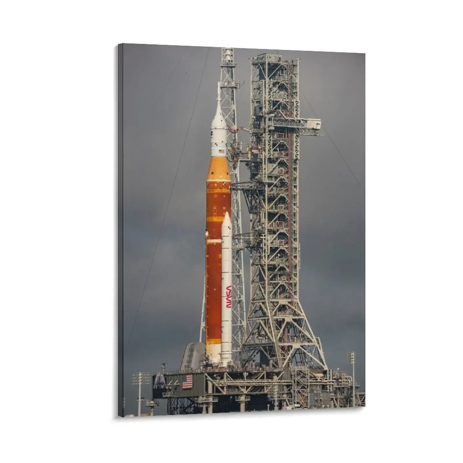 

NASA SLS Mega Moon Rocket Launch Pad Canvas Painting fashion wall paintings room decoration Decoration wall home decorations