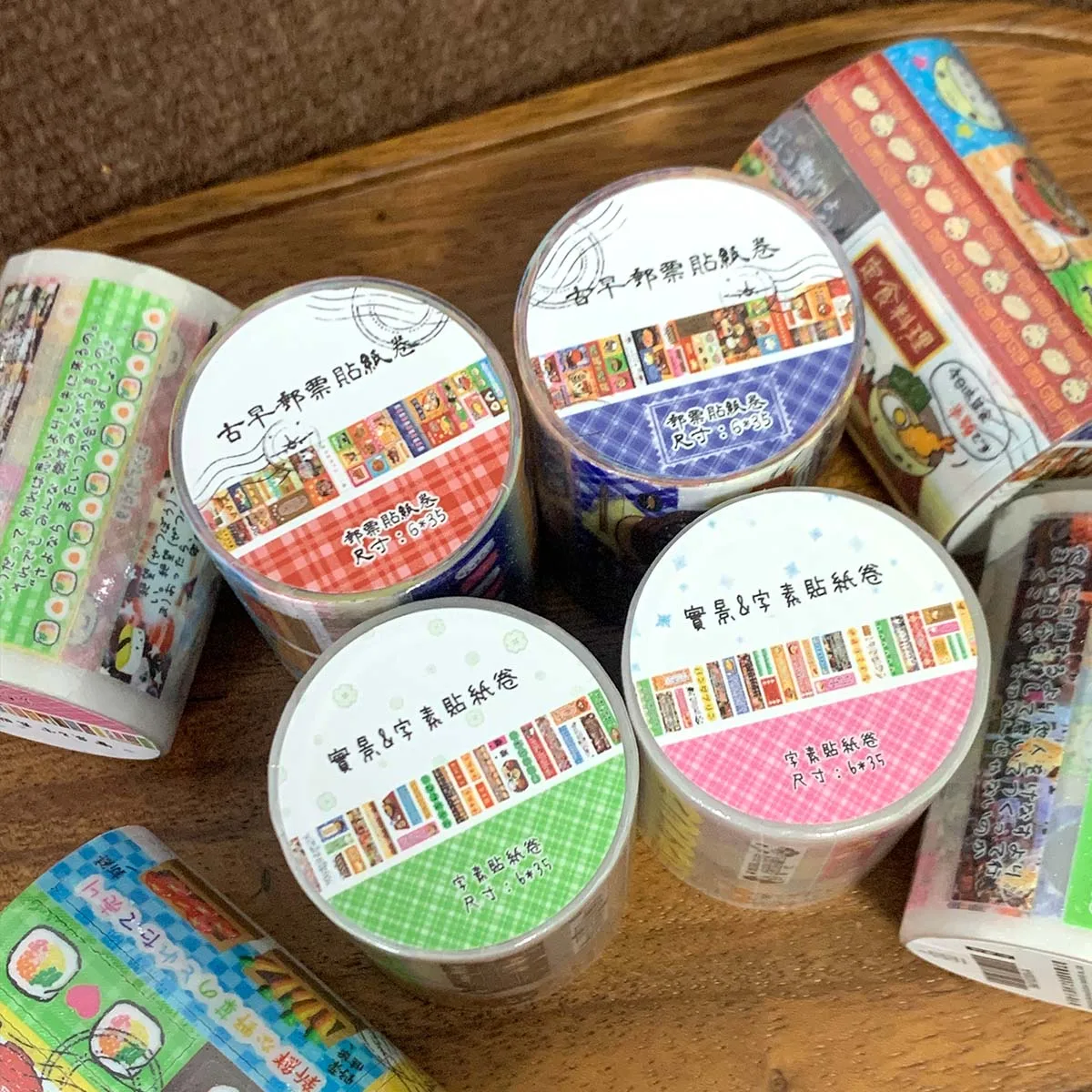 Kawaii Aufkleber Aufkleber Vintage Aufkleber Aufkleber japanischen Stil Aufkleber Bänder für Scrapbooking Diy Kunst Handwerk Album
