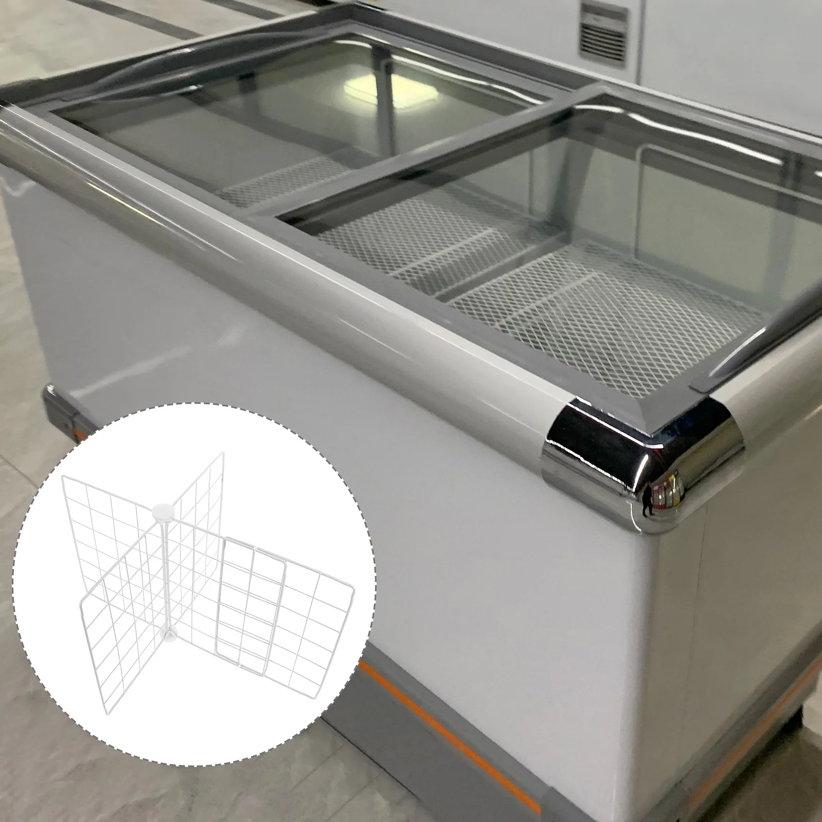 

Refrigerator Drawer Dividers Metal Fridge Separators Creative Design Optimize Space Utilization Ventilation Easy Access