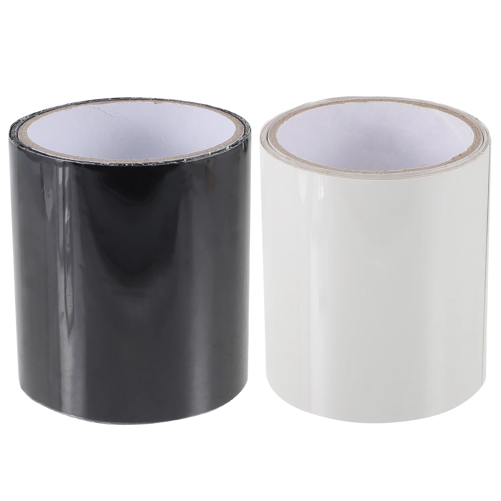 

2pcs 2 Rolls White PVC Waterproof Tape Strong Adhesive for Kitchen Stove Shower Edges Pipe Leak Repair Sealing Duct