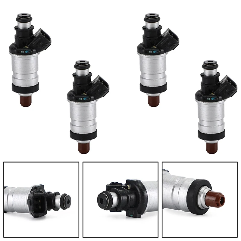 4Pcs Fuel Injectors 06164-P5M-000 Fit for Honda Accord 2.3L 1998-2002 M02H001 06164P8AA00 06164P2J000 06164PR4020