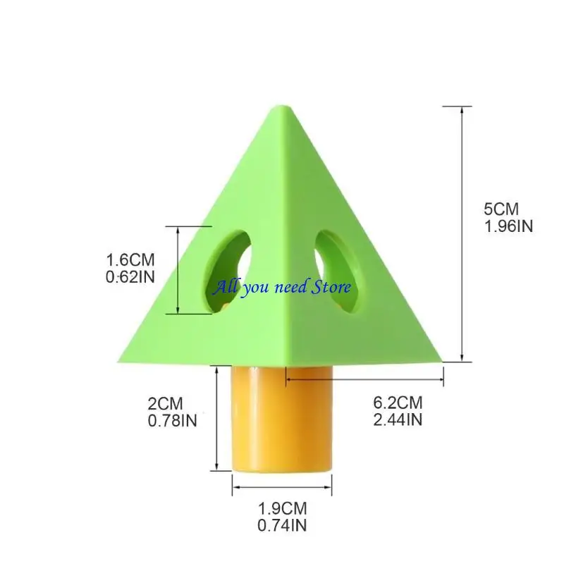 K9FB Pyramid Paint Stand Mini Triangle Stands Triangle Paint Pads Feet Strumenti lavorazione del legno Accessori Carpenter