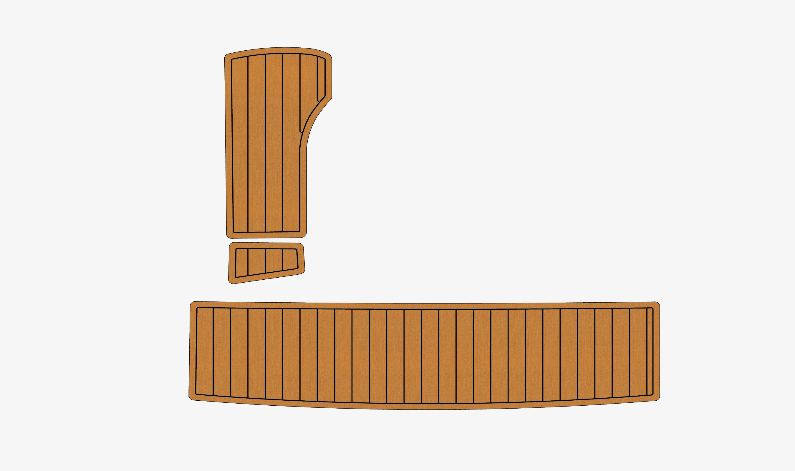 

Non-Slip EVA Faux Teak Marine Mat Self-Adhesive 6mm Yacht Cockpit Pad for 1996 Regal Commodore 27 Boat Decking Easy Install