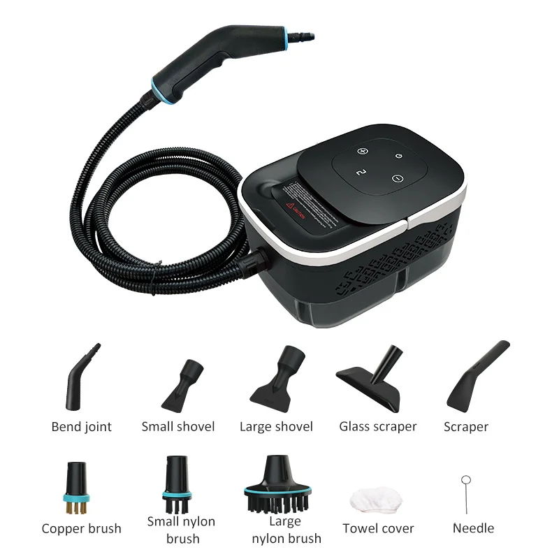 2500W Portable Steam Cleaner High Temperature Sterilization Pressure Jet Washer Machine for Home Car Kitchen Air Conditioner