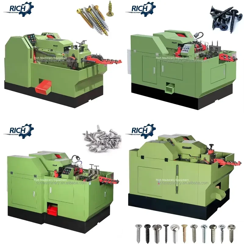 [2026] High-speed Automatic Self Tapping Screw Making Forging Heading Machine with Motor Carbon Steel Low Maintenance Cost