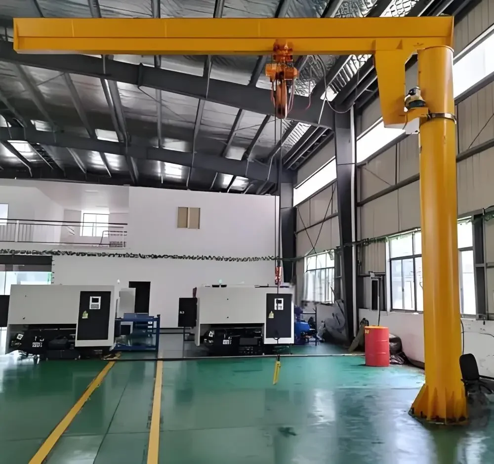 Chinese Supplier Column 360 Degree Rotate Jib Crane ton customizable portable jib cranes