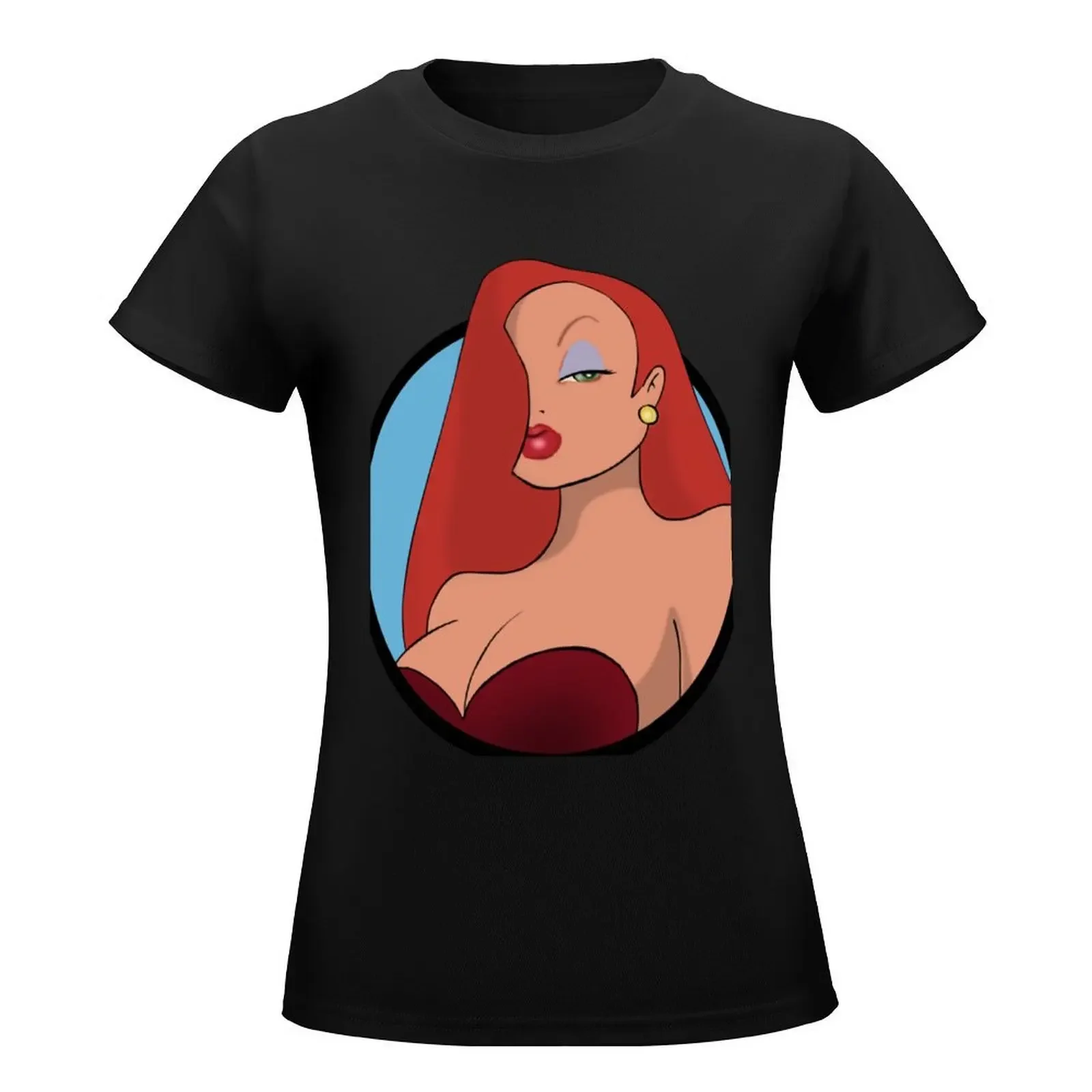 Jessica Rabbit T-Shirt kawaii clothes shirts graphic tees Aesthetic clothing vintage clothes woman t shirt