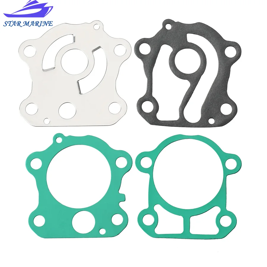 ชุดใบพัดปั๊มน้ำ 6H3-W0078 พร้อมตัวเรือน 6H3-W0078-00 สำหรับเครื่องยนต์ยามาฮ่า 2 จังหวะ 50 60 70 แรงม้า นอกเรือ 6H3-W0078-A0 18-3465