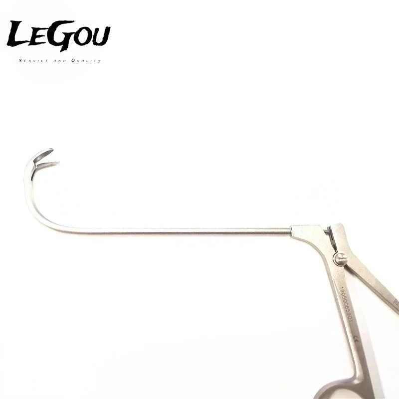 LeGou Professional ENT endoscope instrument nasal tissue forceps ent veterinary endoscope Nasal grasping forceps