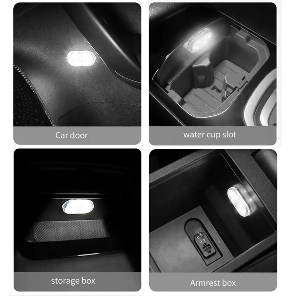 Car Roof Light Reading Light Ambient Light LED Touch Sensor USB Charging Emergency Light Upgraded Version - view 6