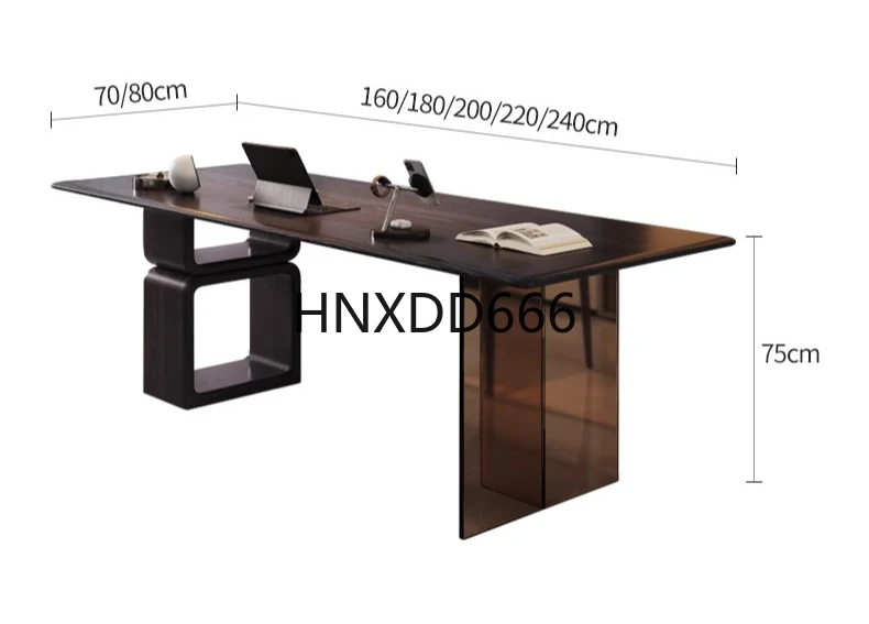 

Italian minimalist desk home living room sofa back computer table