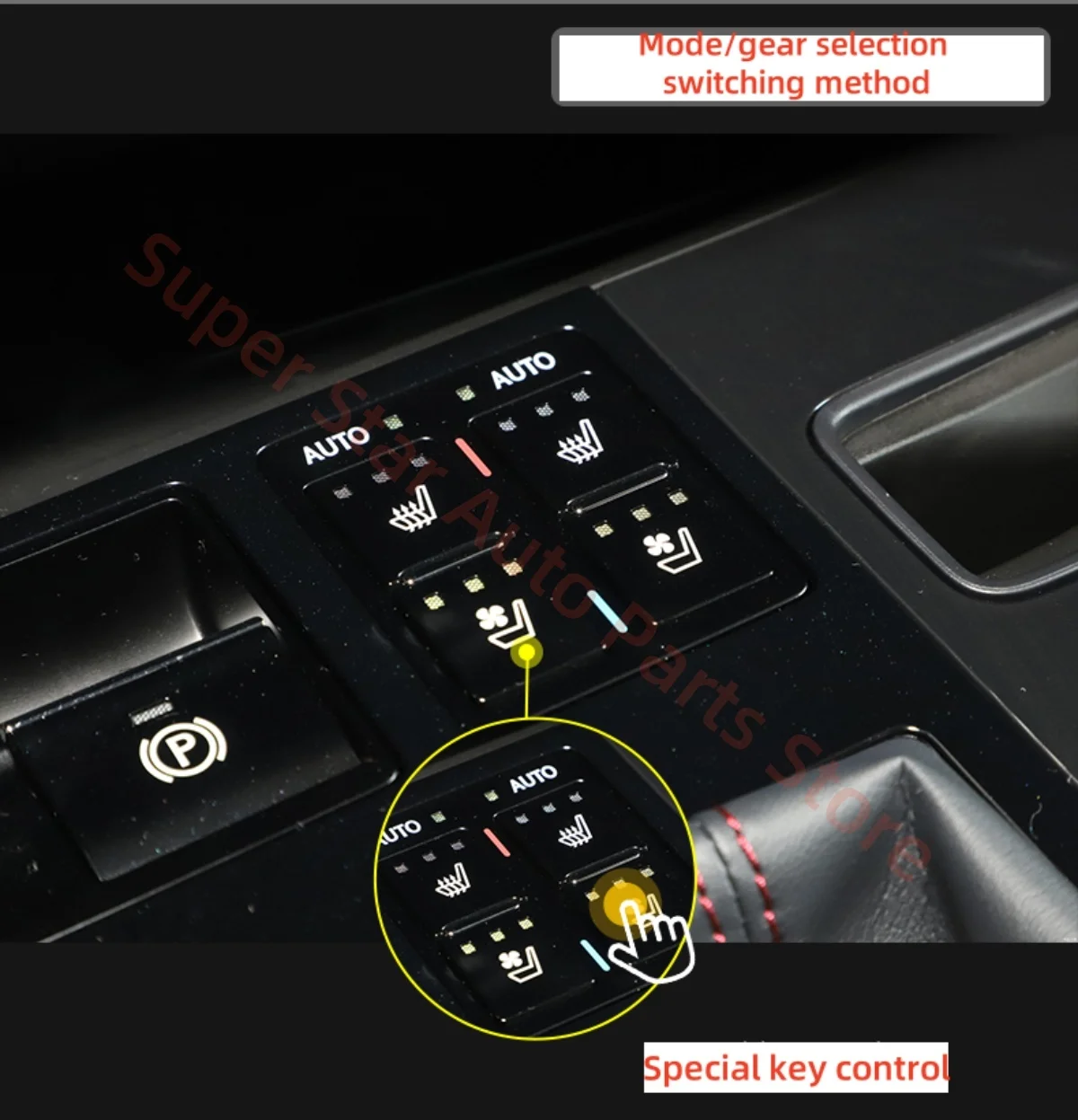 

Seat ventilation Fit for Lexus RX 2016-2021 seat cooling Seat heating Car accessories Vehicle-mounted electrical fan Auto parts