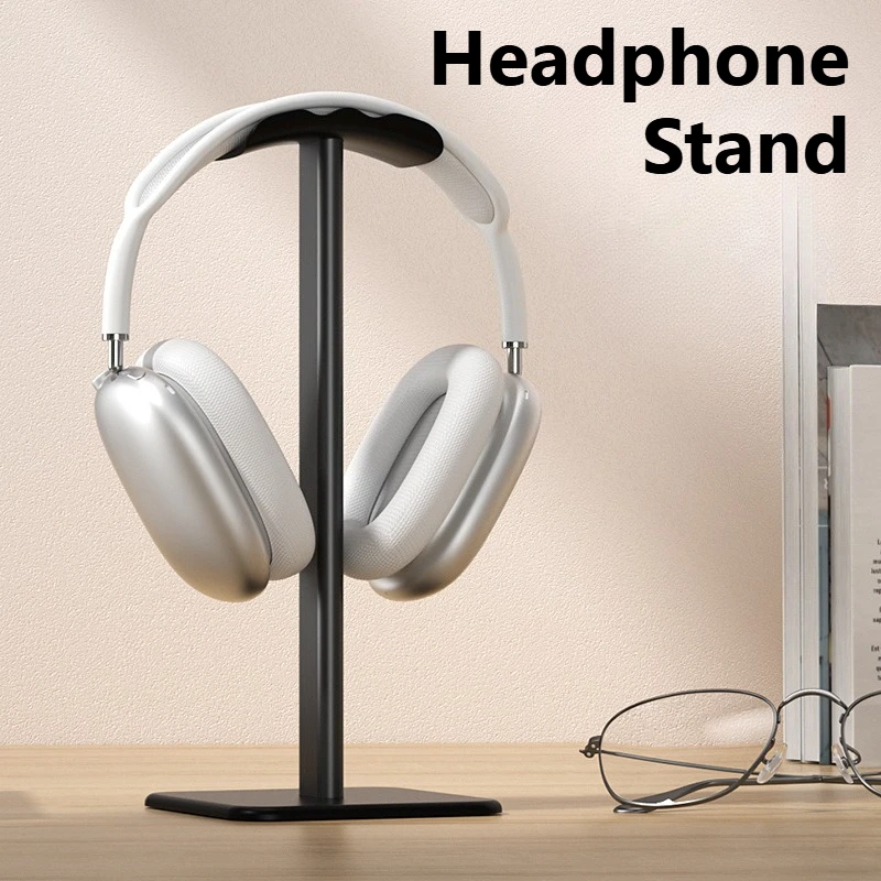 1PCS Desktop Simple Headphone Storage Rack Headphone Holder Stand for P47 P9 Pro Max Sony AirPods Max Headset Couple Mount Base