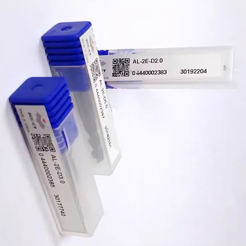 

AL-2E-D2.0 AL-2E ZCC.CT Solid hard alloy tungsten steel end mill AL-2E-D2.0 Double-edged for aluminum Flat End Mills
