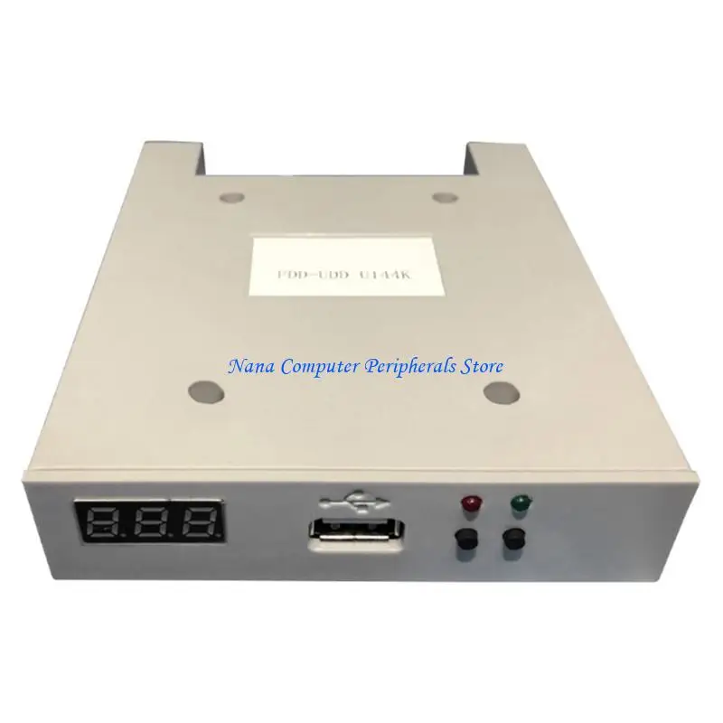 F68C USB External Floppy Disk Reader Drive 1.44 FDD Diskette Drive for PC Laptop