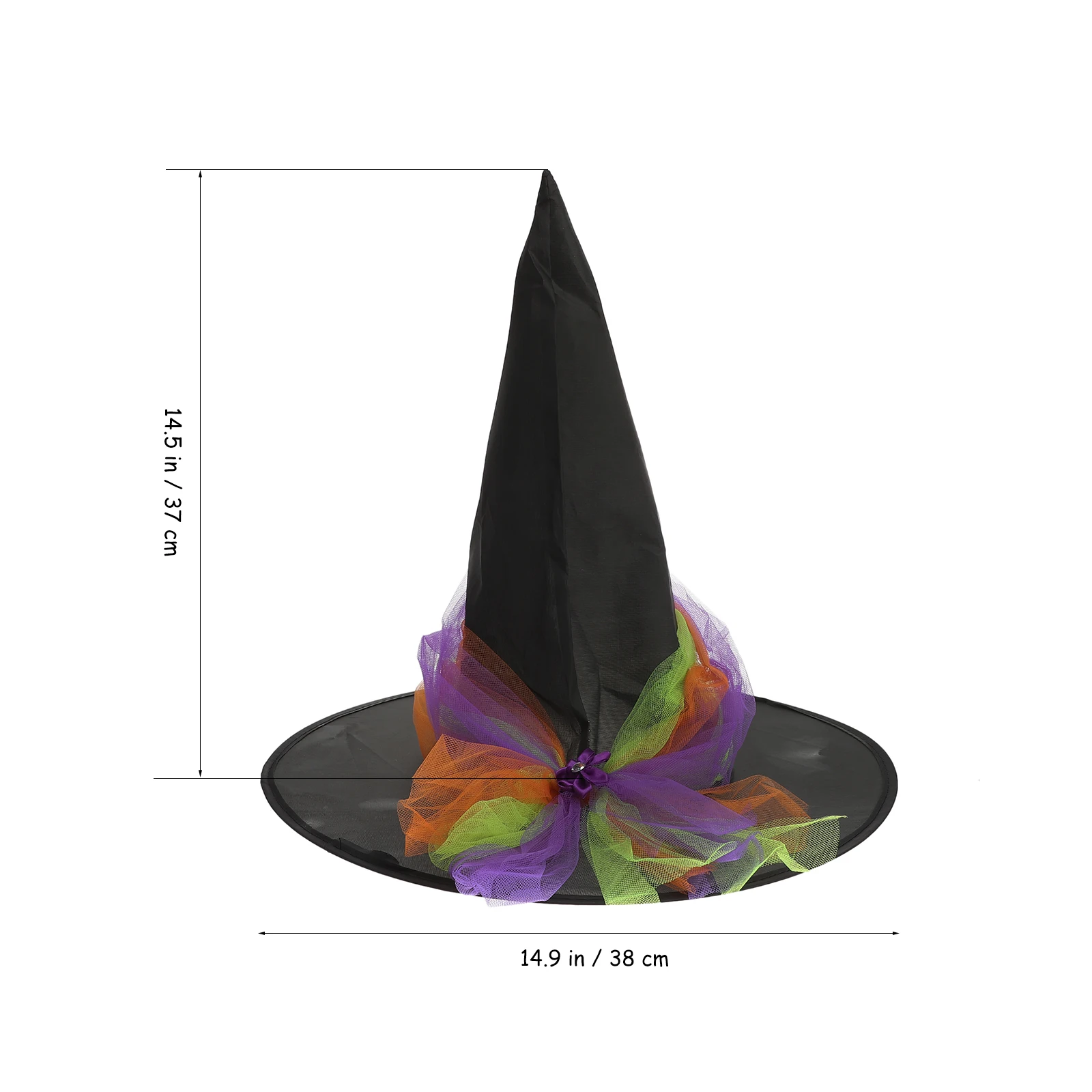 

Witch Hat Halloween Party Headwear Hats for Adults Cosplay Creative Costume Novelty Cloth Child