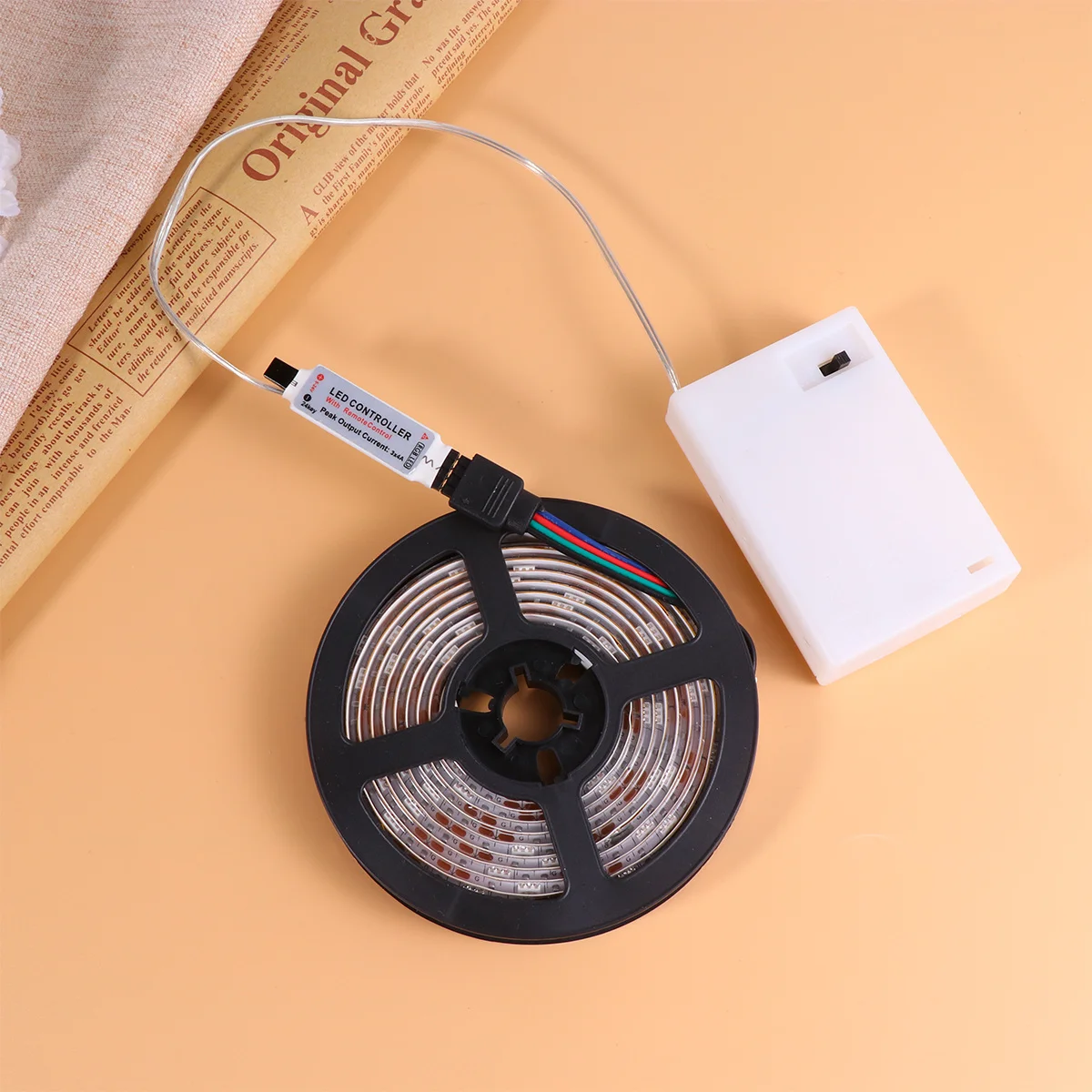 2 قطعة إضاءة مقاومة للماء قطاع ضوء 5050 Rgb مرنة حبل مصباح لمكتب رف الكتب خزانة الديكور في الهواء الطلق توفير الطاقة #6