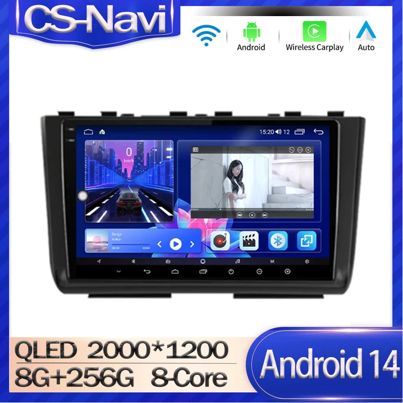 

Android 14 For Hyundai Creta 2 IX25 2020 - 2021 Car Radio WIFI Multimedia 4G Stereo Wireless Carplay Auto SWC No 2din QLED Sreen