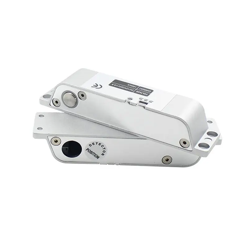 

DC 12V Electronic Electric Bolt Door Lock For Glass/ Wooden /Metal Door Waterproof Metal Aluminum Side Mount