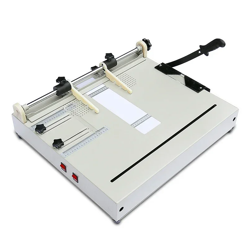 Upgrade 100H A4 Format Hardcover Bookcase Machine Center Positioning Photo Album Hard Cover Menu Hard Case Suction Corner
