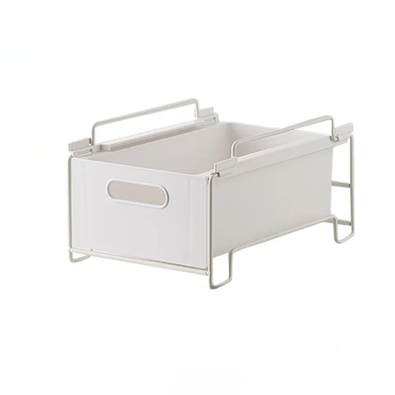 Shelf, under the bathroom cabinet, pull-out storage, sink, toilet cabinet, layered
