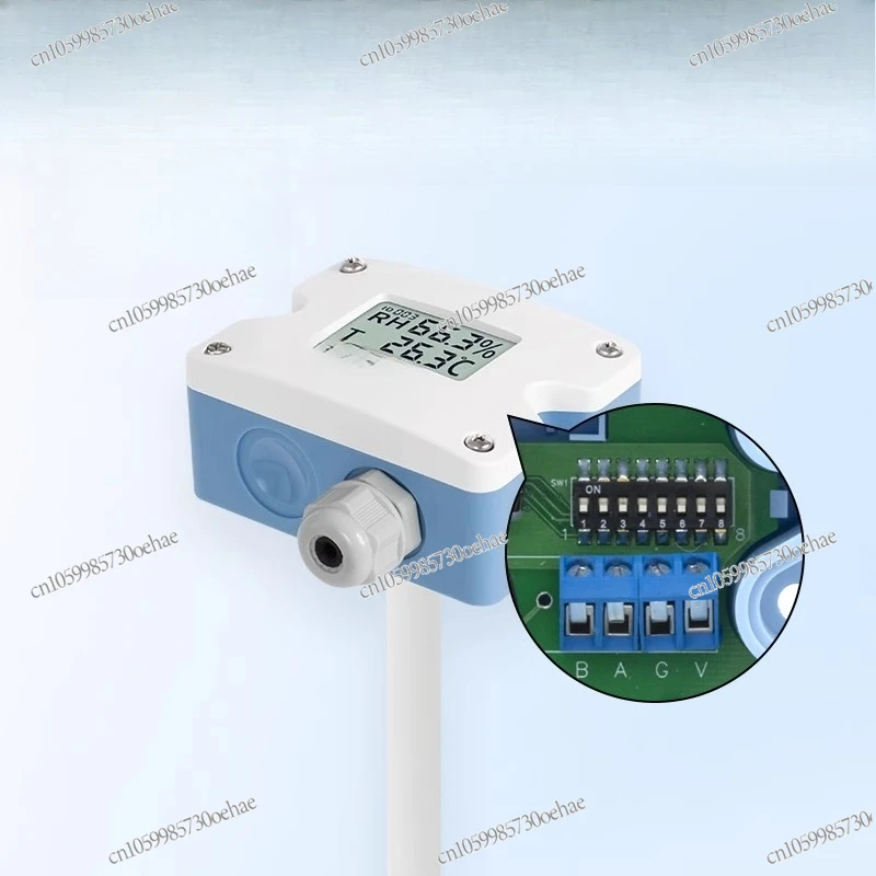 

Temperature and Humidity Sensor 4-20ma Room Wall-mounted Temperature and Humidity Transmitter with Temperature Display