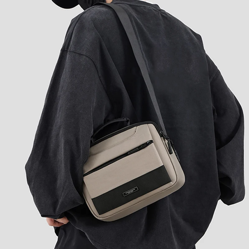 

Men's Crossbody Bag Leisure Commuting Shopping Travel Shoulder Bags Outdoor Hiking Sports Pouch Large Capacity Sling Backpack