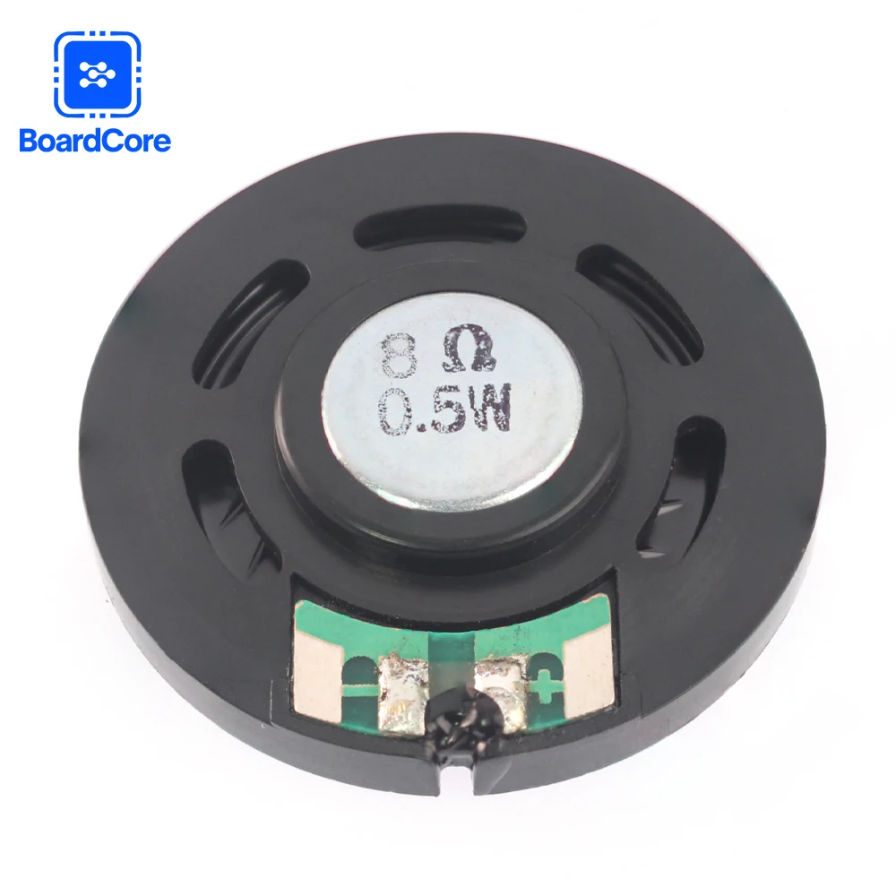 5PCS/LOT 0.5W 8Ohm Speaker 36MM Ultra-thin Inner Magnet Loudspeaker 36×6.2MM 0.5 watts For Toy Car Music Boxes Doorbell Horn