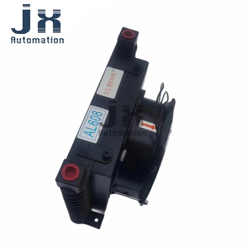 Radiatore raffreddato ad aria olio idraulico 12V/24V/220V/380V AL608 AL609 AL608TS AL609TS per sistema idraulico CNC
