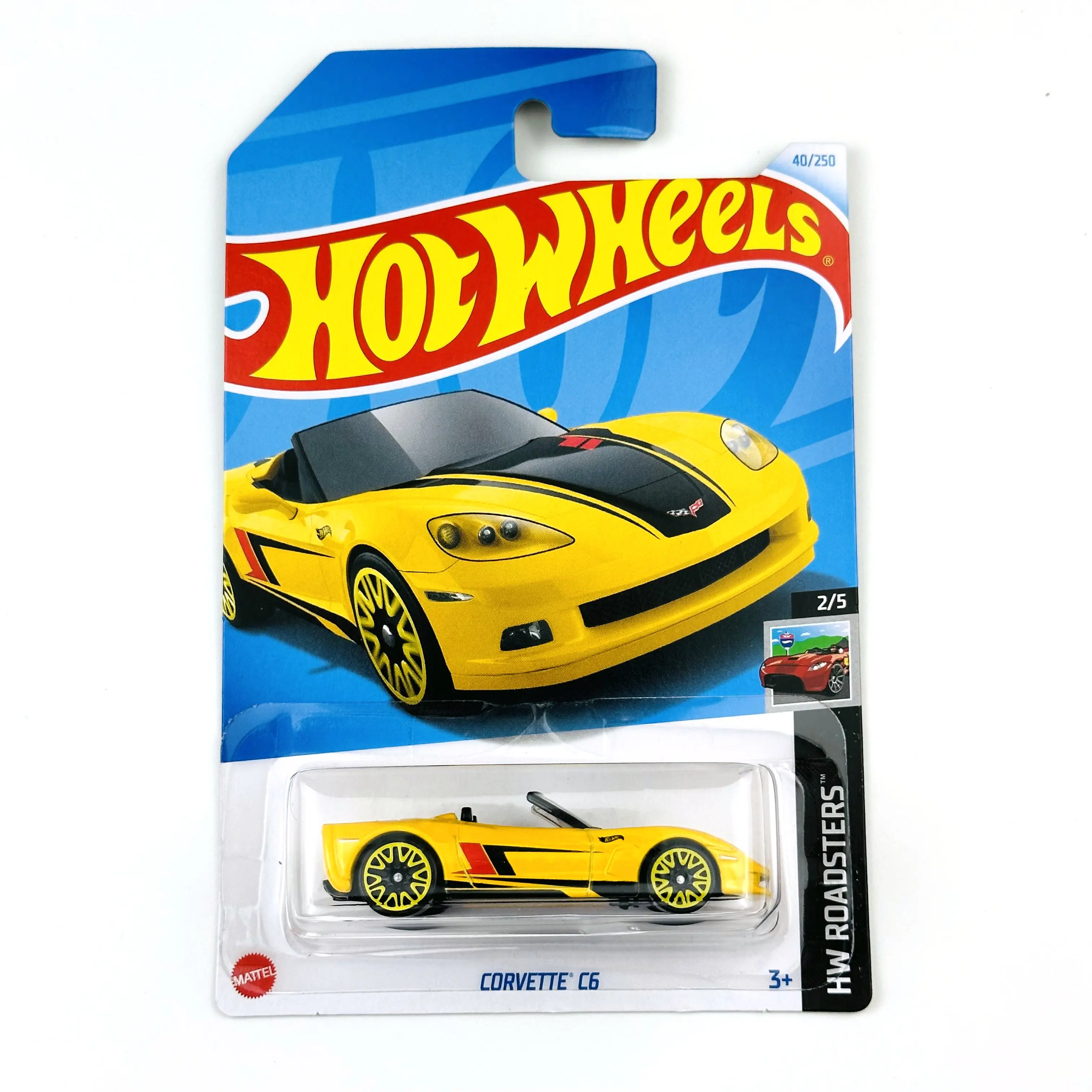 

2024-40 Hot Wheels Corvette C6 1/64 металлические Литые модели игрушечных автомобилей