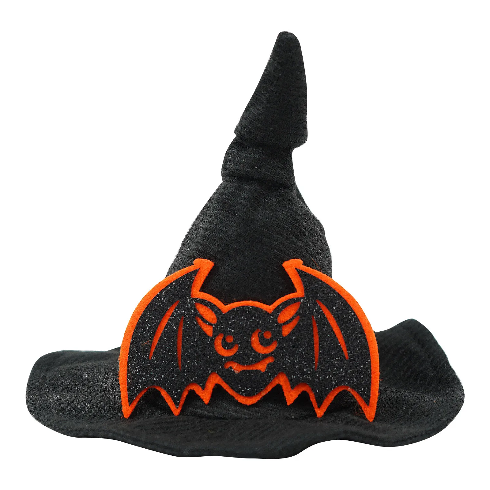 Cappello da strega per cani di Halloween regolabile leggero e traspirante copricapo per animali domestici Cosplay Prop Dog Hat