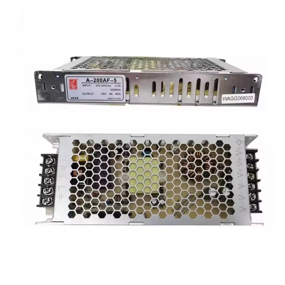 A-200AF-5 Chuanglian 5V40A 200W Power Supply For P2 P2.5 P3.076 P3.91 P4 P5 P6 LED Display 110V or 220V Input