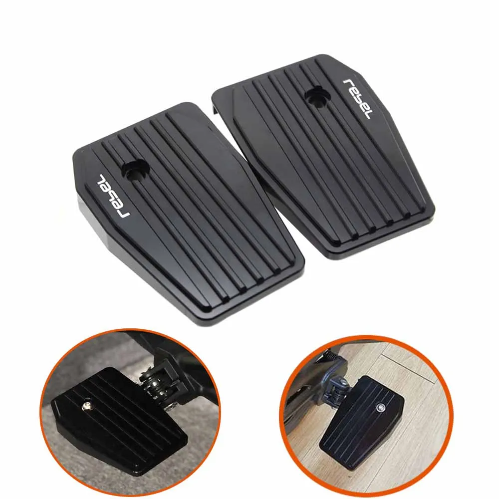 

Motorcycle Wide Pedals Pedal Seat Enlarged High-quality Aluminum Accessories For HONDA REBEL CMX 250/300/500 17-22